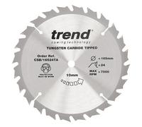 Trend Craft Saw Blade 165 X 24 Teeth X 10 Thin Pk 1 CSB/16524TA