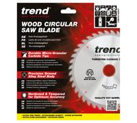 Trend Wood Cordless Mitre Saw Blade 190mm Diameter 20mm Bore 60 Teeth