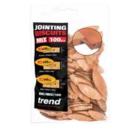 Trend Wood Jointing Biscuits Assorted Pack of 100