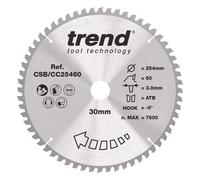 Trend Wood Mitre Saw Blade 254Mm X 30Mm X 60T CSB/CC25460