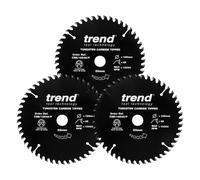 Trend Wood PTFE Circular Saw Blades, Triple Pack,