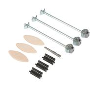 Trend Zipbolt Slimline Worktop Connector Kit (16-25Mm) Pk 1 ZIP/25/158/3