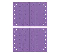 Trend Zirconium 1/2 Sheet 115 x 230mm 60 Grit Sanding Sheets, AB/HLF/60Z, Pack of 10