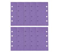 Trend Zirconium 1/3 Sheet Sanding Sheets 93 x 185mm 40 Grit Pack of 10 | Zirconium Sanding Sheets For Fast Stock Removal On Wood, Paint And Metal, Pack Of 10, AB/THD/40Z