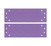 Trend Zirconium 1/4 Sheet 114 x 110mm 40 Grit Sanding Sheets, AB/QTR/40Z, Pack of 10