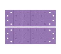 Trend Zirconium 1/4 Sheet 114 x 110mm 60 Grit Sanding Sheets, AB/QTR/60Z, Pack of 10