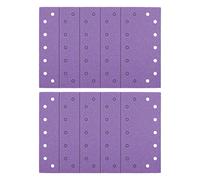 Trend Zirconium Half Sheet 115 x 230 mm 40 Grit Sanding Sheets, Pack of 10 | Zirconium Aluminium Oxide Abrasive Sheets For Fast, Long-Lasting Sanding On Wood And Paint, AB/HLF/40Z