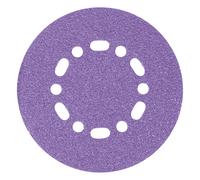 Trend Zirconium Random Orbital Sanding Disc 10Pc 150Mm 80 Grit Pk 1 AB/150/80Z