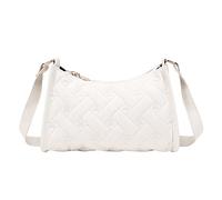 trendbris Women Shoulder Bag Love Embroidered Underarm Bag Spring And Summer New Pattern Personalized Convenient Change Mobile Phone Bag over The Shoulder Bags for Women (White, One Size)