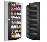 Trendecor Over Door Shoe Storage with 8 Layers Pockets, Hanging Shoe Storage Fits 20 Pairs Hanging Rack for Closet Hanger for Closet Door Organizer Rack Hanger