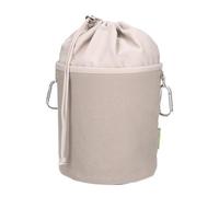 trendfinding Canvas Peg Bag with 2 Carabiners for 200 Pegs, Extra Large and Stable, Taupe Grey, X-Large, Peg Bag