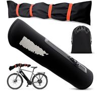 TrendGate 2-Piece E-Bike Transport Protection Set - Handlebar & Battery | Waterproof rain cover for bicycle carrier transport, protection against moisture, dust and dirt for Bosch, Shimano