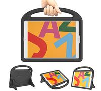 TrendGate Case for iPad 10.2 Inch - Shockproof Kids Cover with Handle Kickstand, iPad 9/8/7 Gen - Black