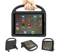 TrendGate Case for iPad 9.7 Inch 2018/2017 6th/5th Generation - Lightweight Shockproof Kids Cover With Handle and Kickstand for Air/Air 2/Pro 9.7 Inch Tablet - Black