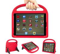 TrendGate Case for iPad 9.7 Inch - Shockproof Kids Cover with Handle and Kickstand for iPad Air/Air 2/Pro 9.7 Inch - Red