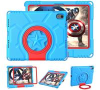 TrendGate Kids Case for iPad A16 11th Gen 2025/iPad 10th Gen 2022 - Blue | 10.9''/11'' Case, Lightweight, Shockproof, Soft, EVA, Built-in Screen Protector, Multi-angle Grip Stand, iPad Air 11 inch