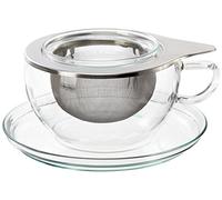 trendglas JENA Around Tea Time-S with Stainless Steel Strainer, Capacity-400 Mililiter, Other, One Size