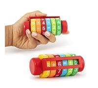 TRENDHAUS 951311 Wooden Calculator Roll, Math Learning Toy for Learning to Rake for Children, Gift for Back to School & School Cone, Brown