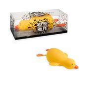 TRENDHAUS 967947 XXL Anti-Stress Squeeze Super Duck, Approx. 13 x 33 x 10 cm, Squishy in Duck Shape, Stress Ball for Children and Adults