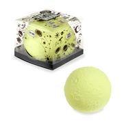 TRENDHAUS 967992 XXL Anti-Stress Squeeze Super Moon, Approx. 10 cm, Squishy Moon Shape, Glow-in-the-Dark Stress Ball for Children and Adults