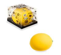 TRENDHAUS 968104 XXL Anti-Stress Squeeze Super Lemon, Approx. 11.5 x 16 x 11 cm, Squishy in Lemon Shape, Stress Ball for Children and Adults