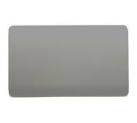 Trendi Switch Double Blanking Plate in Light Grey