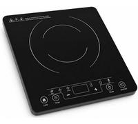 Trendi 2000W Electric Induction Hob Portable Single Cooker Hot Plate Touch Control 9 Heat Levels Timer Safety Lock Black