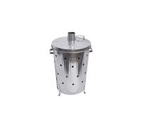 Trendi 90L Extra Large Galvanised Metal Incinerator Recycle Garden