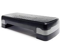 Trendi Adjustable Aerobic Stepper 2 Levels (10/15cm - 4"/6") Exercise Step Platform Home Gym Fitness Training