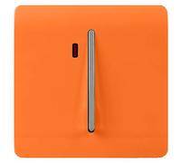 Trendi 20 A Light Switch & Neon Insert Orange