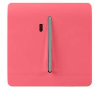 Trendi Artistic Modern Glossy 20 A Tactile Light Switch & Neon Insert Strawberry