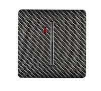 Trendi Artistic Modern Glossy 45 A Tactile Light Switch & Neon Insert Carbon Fibre