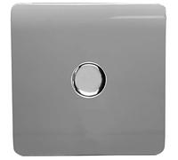 Trendi 1G LED Dimmer Switch - Light Grey, Grey