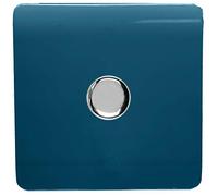 Trendi Artistic Modern Glossy Tactile 1 Gang 2 Way 120w LED Dimmer Switch
