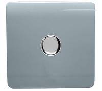 Trendi Artistic Modern Glossy Tactile 1 Gang 2 Way 120w LED Dimmer Switch