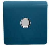 Trendi Artistic Modern Glossy Tactile 1 Gang 2 Way 120w LED Dimmer Switch