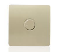Trendi Artistic Modern Glossy Tactile Fan Speed Control Switch Champagne Gold ART-SPDGO