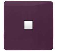 Trendi Artistic Modern Glossy Tactile Telephone Socket Plum