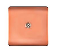Trendi Copper Range of Switches & Sockets (TV Socket)