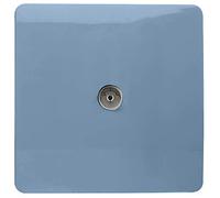 Trendi Artistic Modern Glossy Tactile TV Socket Sky