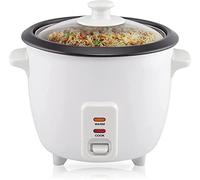 Trendi® Electric Rice Cooker Non-Stick Removable Bowl, Cooks 4 cups, Measuring Cup and Spatula, Keep Warm Function, 350W (0.8L)