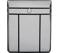 Trendi Heavy Duty Fire Guard Fire Place Screen -Study Freestanding Black Powder Coated Steel Fireplace Accessory Spark Protection