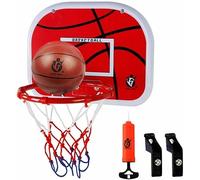 Trendi® Mini Basketball Hoop for Door and Wall Mount with Ball and Complete Basketball Accessories,Portable Board Hoop Indoor for Home,Office and Kids Adults Room