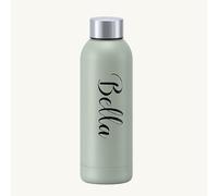 Trendi Personalised UV Printed Insulated Water Bottle - 500ml Stainless Steel Vacuum Flask | Double Walled Hot & Cold Drink Bottle for Gym, Office, Travel - Custom Name Printed Gift (Green)