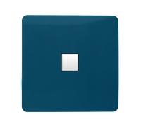 Trendi Switch 1 Gang RJ45 Cat 6 Modern Designer PC Ethernet Socketin Midnight Blue