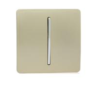 Trendi Switch Fan Isolator Switch in Champagne Gold