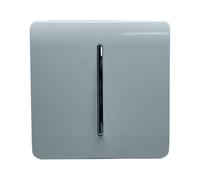 Trendi Switch 10A Triple Pole Bathroom Fan Isolator Switchin Cool Grey