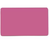 Trendi 2 Gang Artistic Modern Glossy Tactile Double Blanking Plate Pink