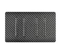 Trendi Switch 4 Gang Light Switch (1x 1 or 2 Way & 3 x Intermediate)in Carbon Fibre