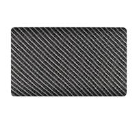 Trendi Switch Double Modern Blanking Plate in Carbon Fibre